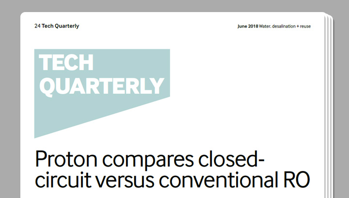 Proton compares closedcircuit versus conventional RO