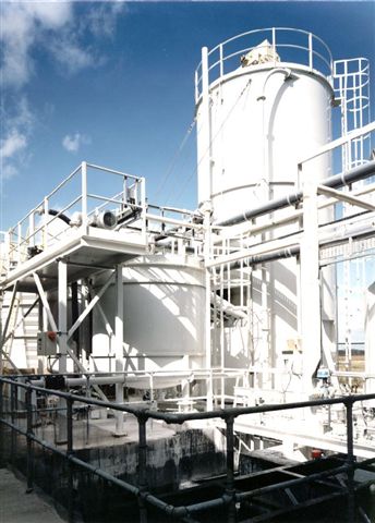 Lime / Dried Sewage Storage & Handling
