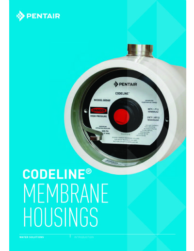 CodeLine Membrane Housings – Engineered to Maximize your System Performance