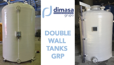 Double wall tanks GRP